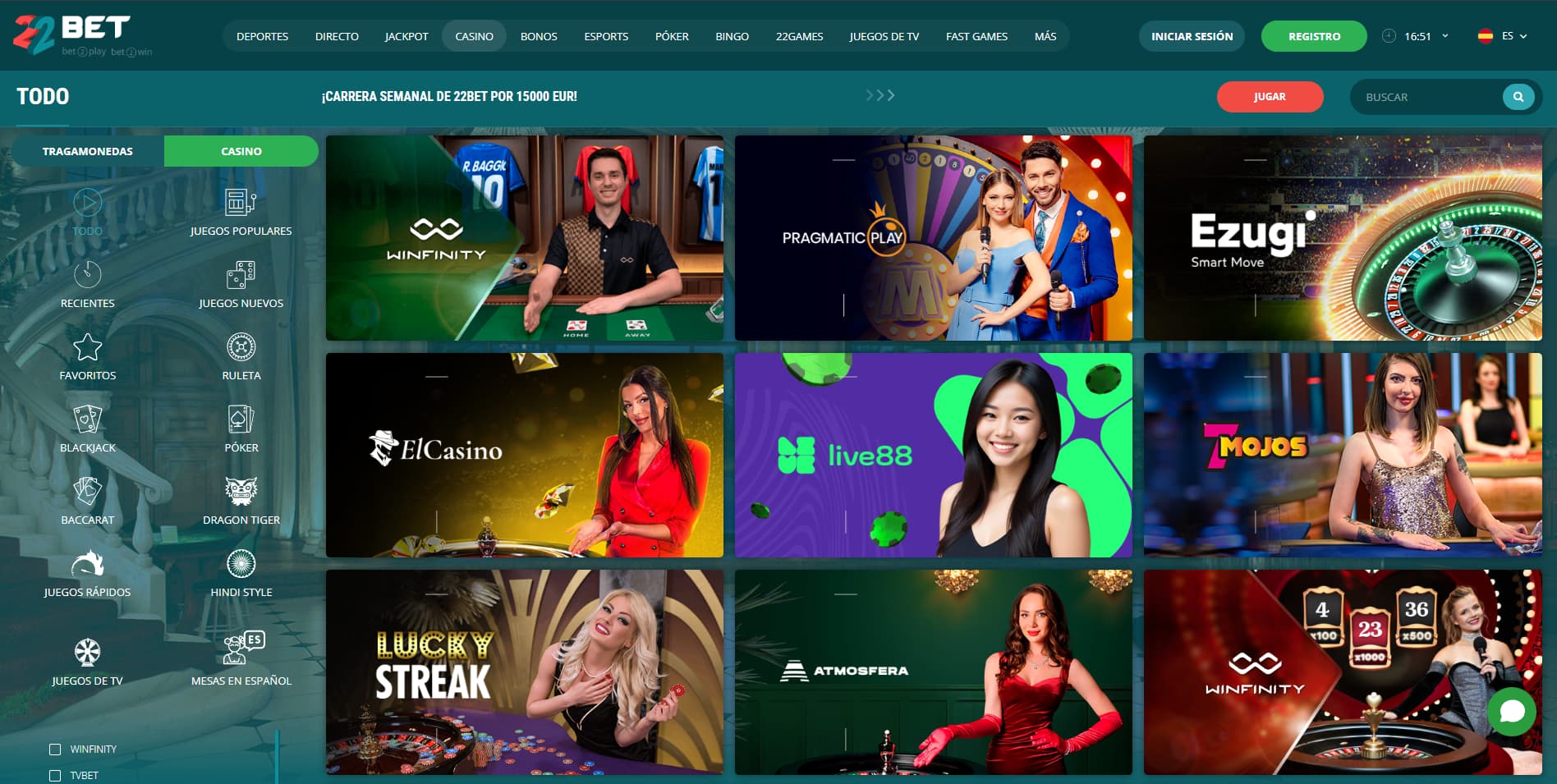 22Bet Casino 22Bet Casino
