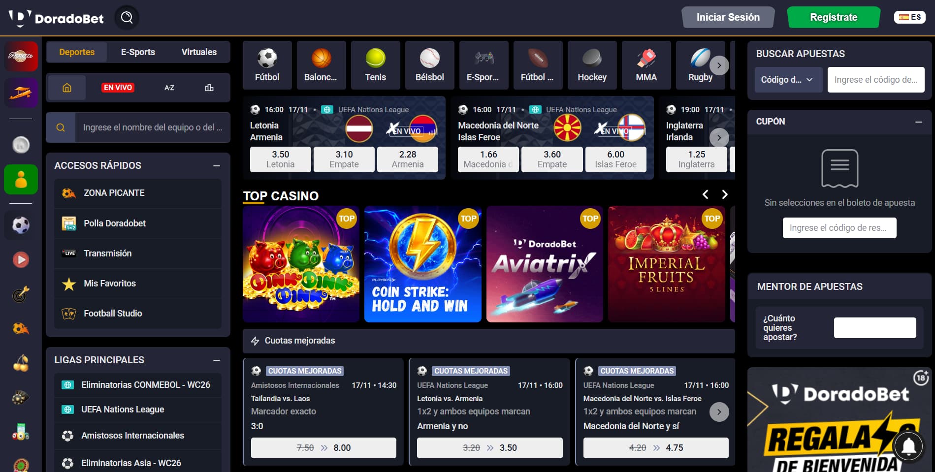 DoradoBet Apuestas Deportivas DoradoBet Apuestas Deportivas