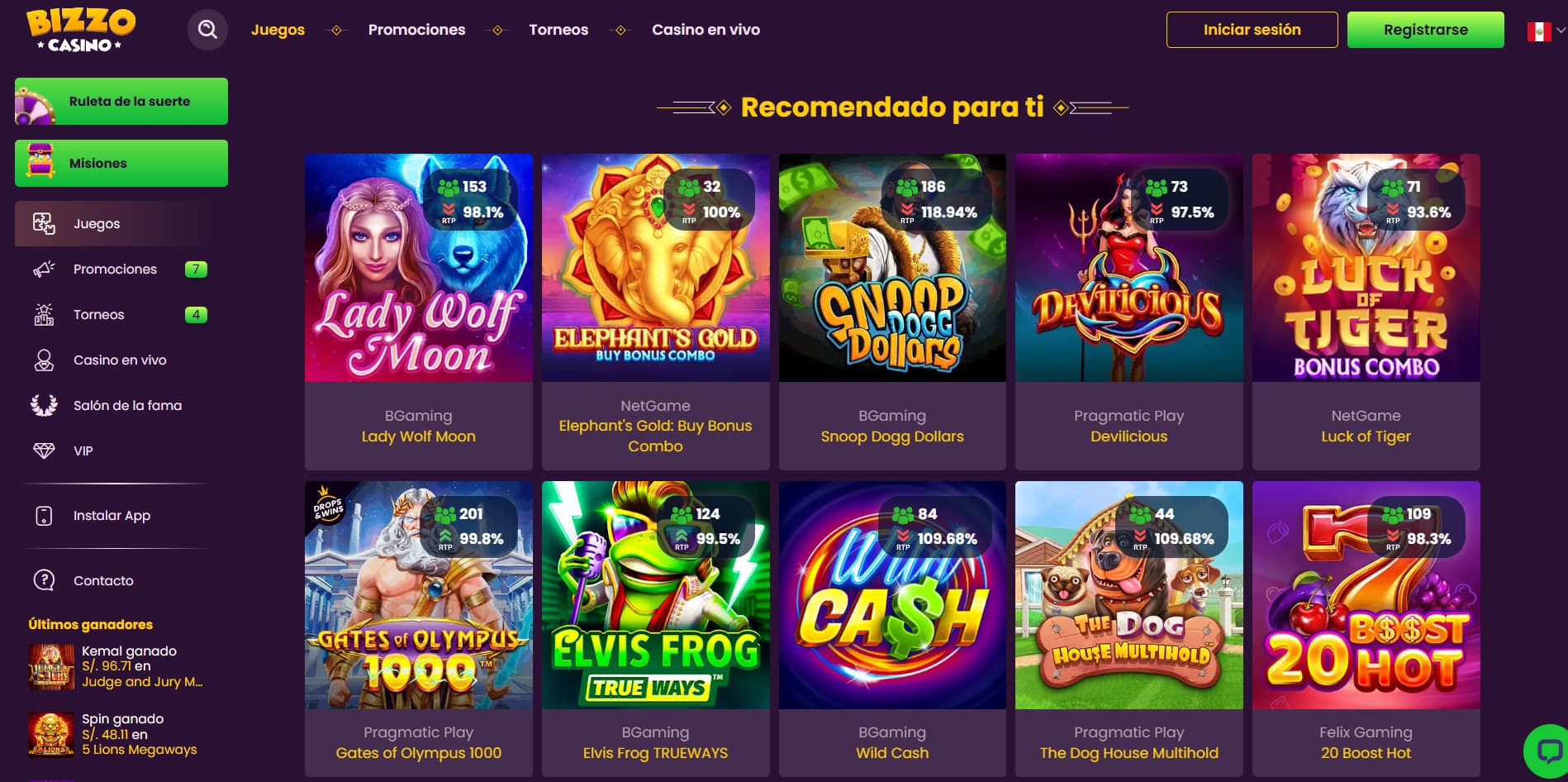 Bizzo Casino Juegos Bizzo Casino Juegos